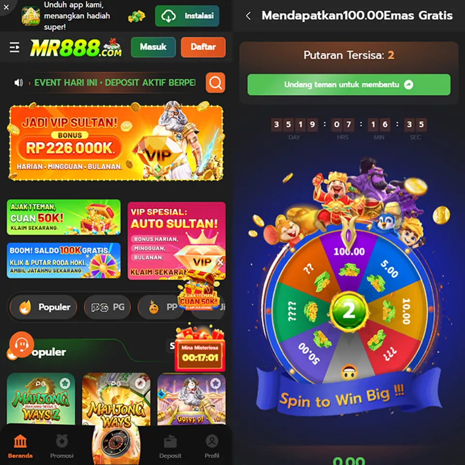 mr888 Masuk